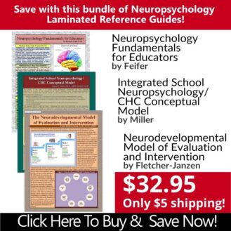 Special Savings On Neuropsychology Laminated Guide Bundle