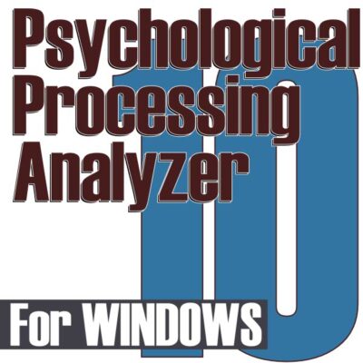 Psychological Processing Analyzer 10 Windows 2024